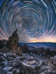 starry sky.