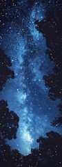 starry sky.