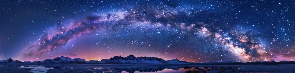 Wall Mural - starry sky.