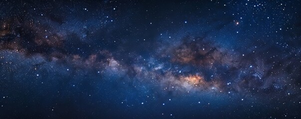 starry sky.