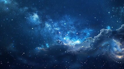 Wall Mural - starry sky.