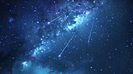 starry sky.