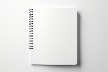 Leinwandbilder - a notepad with a pencil and a pencil on a table, A table with a pencil and a notepad.
