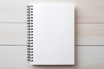 Leinwandbilder - a notepad with a pencil and a pencil on a table, A table with a pencil and a notepad.