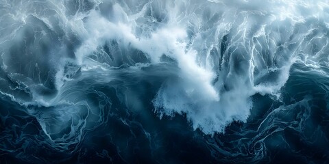 Capturing the Majesty of Nature: An Ocean Wave Perfect for Travel Publications. Concept Nature Photography, Ocean Waves, Travel Publications