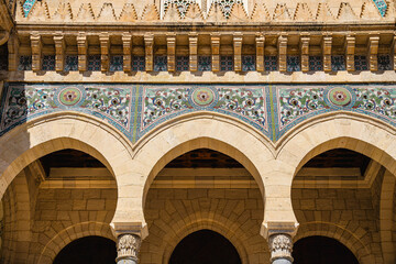 Poster - Algiers traditional architecture in the casbah, HDR Image