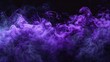 © Artacalla - Neon purple smoke swirling against a black backdrop. Mysterious and enchanting vapor art