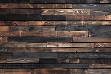 wooden coffee brown wood background planks floor wall cladding - generative ai