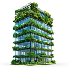Wall Mural - Describe the role of a Green Building Architect in selecting and specifying green building materials, 