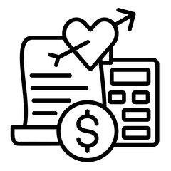 Sticker - Expenses Icon