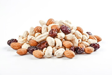 Canvas Print - Close Up of Mixed Nuts and Dried Fruits