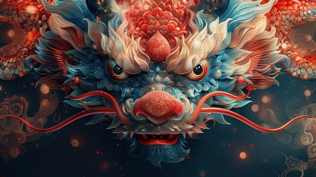 create a poster that celebrating Chinese new year