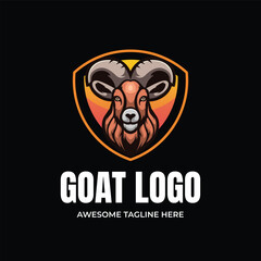 Wall Mural - Goat Illustration Mascot Logo