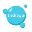 © Allie su  - electrolyte, supplement, icon, health, hydration, nutrition, element, health care, blue, illustration,