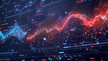 Poster - Futuristic Big Data Analysis Dashboard with Dynamic Curves and Cloud-based Community Insights