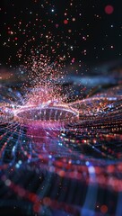 Poster - Futuristic Particle Simulation of Quantum Computing System for Cloud-Based Data Processing Revolution