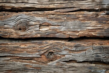 Old wood grunge texture closeup style - generative ai