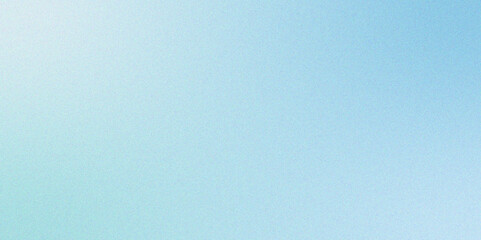 Aufkleber - Abstract blue black teal retro vibe grainy gradient noise texture effect. Light grainy color gradient background. Textured with rough grain, noise, and bright spots.
