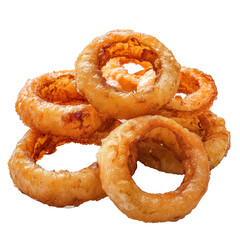 Wall Mural - A stack of fried onion rings