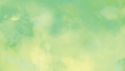 Wall Mural - Abstract watercolor background. Soft light green background. Green background.