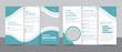 © Habibur614 - Creative Corporate Modern Business Trifold Brochure Template Design.