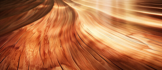 Poster - abstract wave wood texture banner background