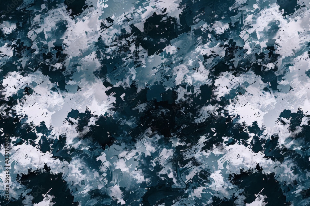 Invent a noise texture that serves as a modern take on camouflage, with ...