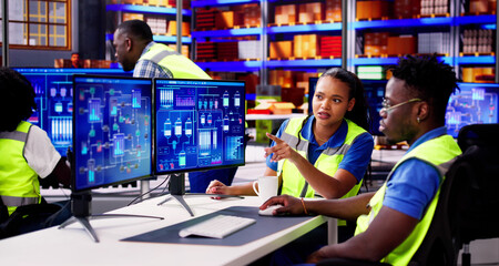 Aufkleber - Warehouse Inventory and Suppliers Management