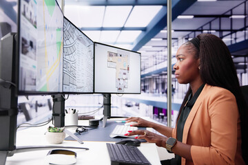 Poster - Cadastre Map Plan