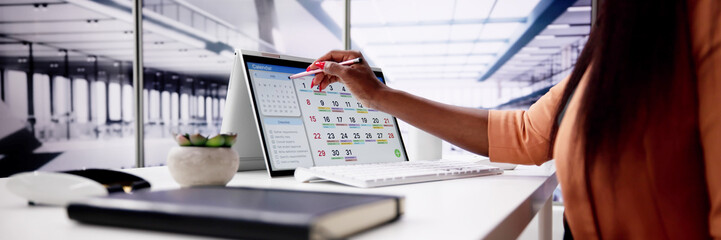 Poster - Booking Meeting Calendar Appointment