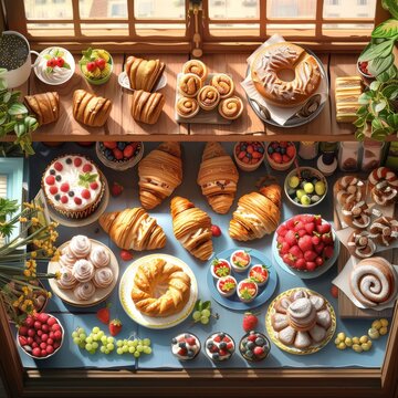 Illustrate a charming packaging design using a mix of CG 3D elements