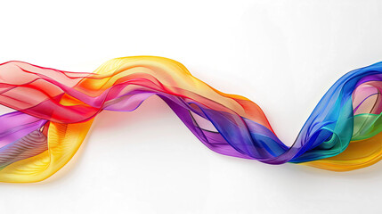 Wall Mural - abstract colorful smoke background with waves and swirls