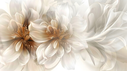 Poster - Abstract floral light background