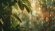 © TensorSpark - A stunning nature-based background perfect for Zoom online meetings or video calls, featuring lush greenery and serene landscapes with ample blank copy space for text or logos.