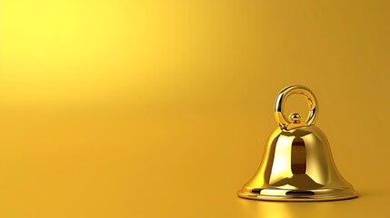 bell, gold, christmas, hotel, ring, brass, metal, reception, object, isolated, decoration, service, bronze, old, church, antique, golden, sound, ancient, celebration, call, ornament, holiday, illustra