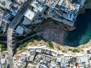 Sticker - Aerial View - Polignano a Mare, Italy