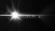 © Yin - glare sun flare bokeh light on black background, for overlay