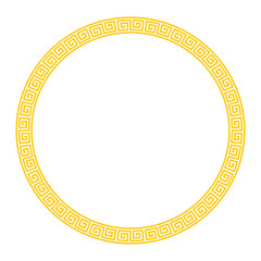 Chinese circle, circle window, Chinese style, Chinese pattern 