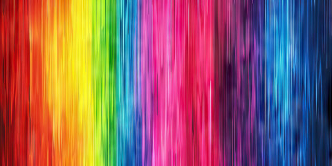 Wall Mural - Rainbow Riot: A spectrum of vibrant colors arranged in an orderly gradient, bringing a sense of fun and positivity to the background