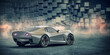 © Andrus Ciprian - 3D rendering of a brand-less generic concept car