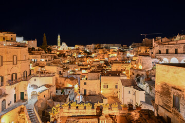 Sticker - Cityscape - Matera, Italy