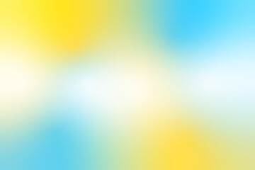 Poster - Abstract yellow blue gradient effect on transparent background