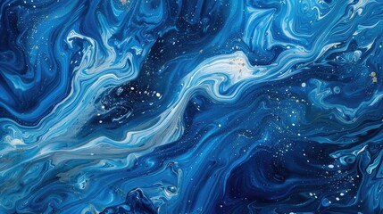 Wall Mural - a blue and white marble texture wallpapers backgrounds