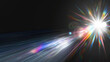 © Chrixxi - Lens Flare light overlay texture black background