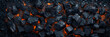 © Daniel - BBQ grill coal texture background