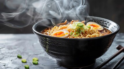 noodle, japan, japanese, lunch, meat, vegetable, chinese, cookery, egg, onion, boiled, bowl, broth, chopstick, green, meal, sesame, soup, asian, background, cooking, delicious, dinner, food, miso, ram