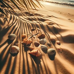 Wall Mural - stones on the beach