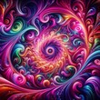 © Vladimir Steblev - abstract background with swirls