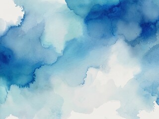 Poster - Abstract watercolor background. Hand-painted background illustration.