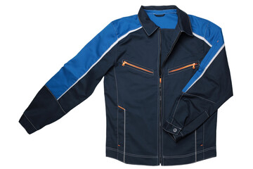 Wall Mural - Blue worker jacket